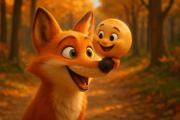 Цікаві казки. Пісня про Колобка