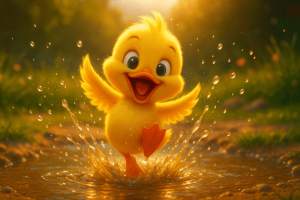 Дитяча пісенька про каченя