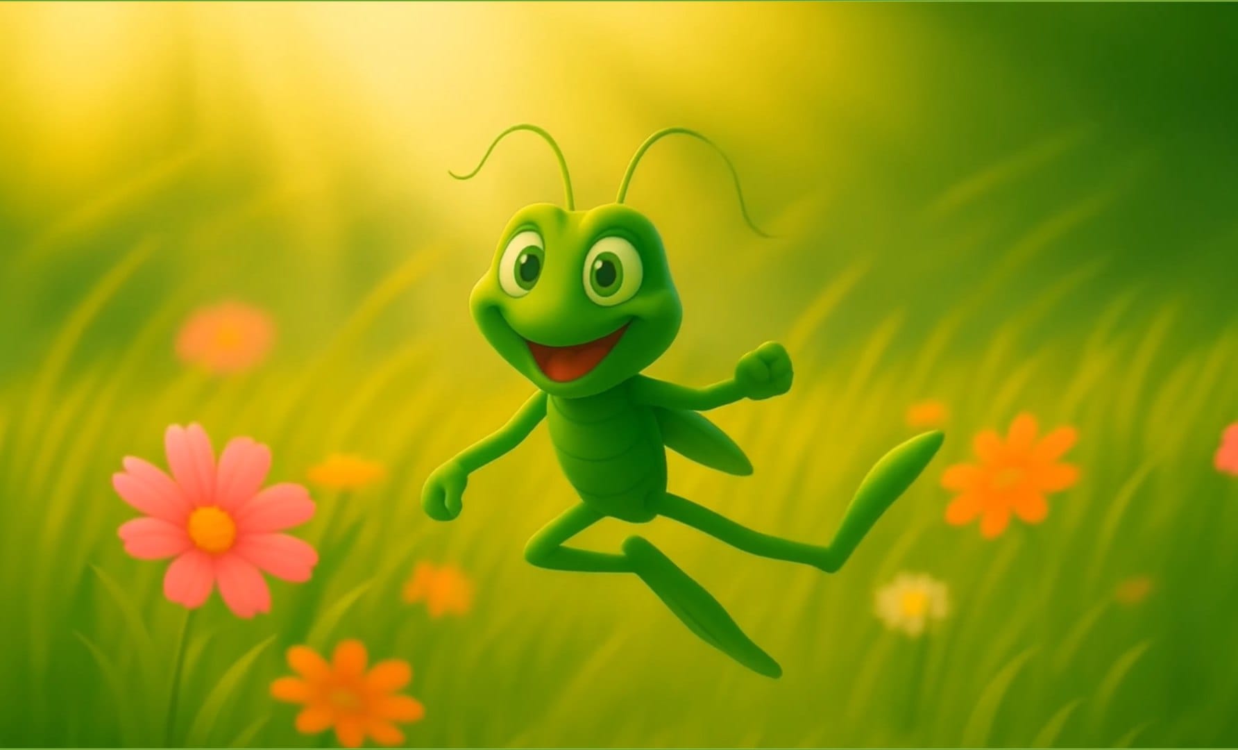 Весела Пісня про коника стрибунця